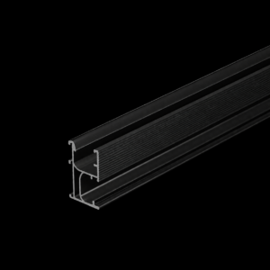 Clenergy PV-ezRack ezBase L-Foot Roof Mount (Solar Racking Footer System) - All Black