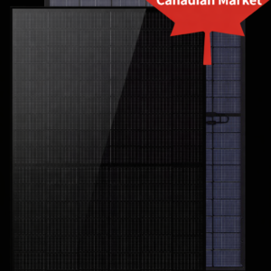 LONGi LR8-54HGBB All Black Solar Panel – 500W High Efficiency Module