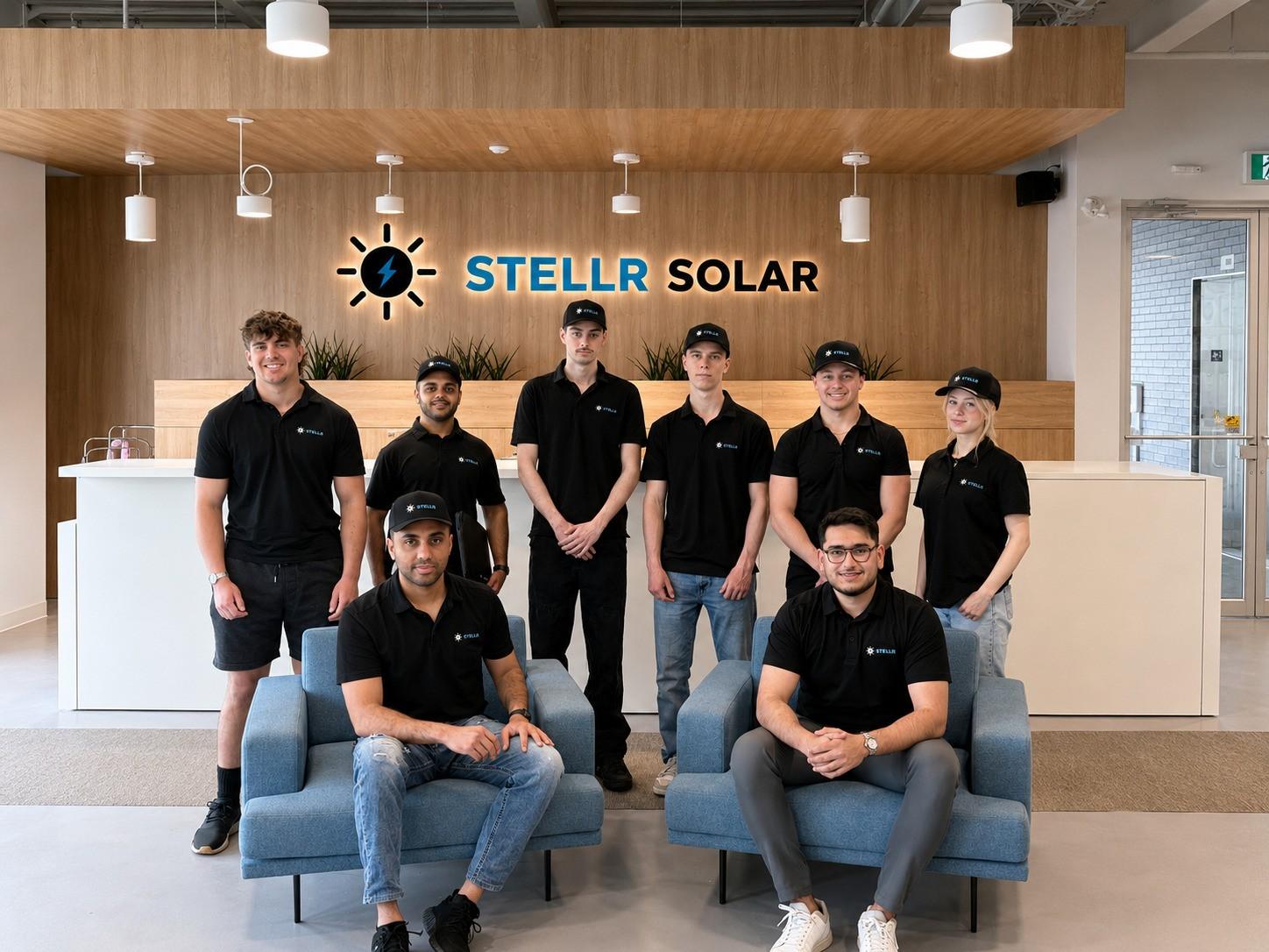 Stellr Solar Office Reception Desk