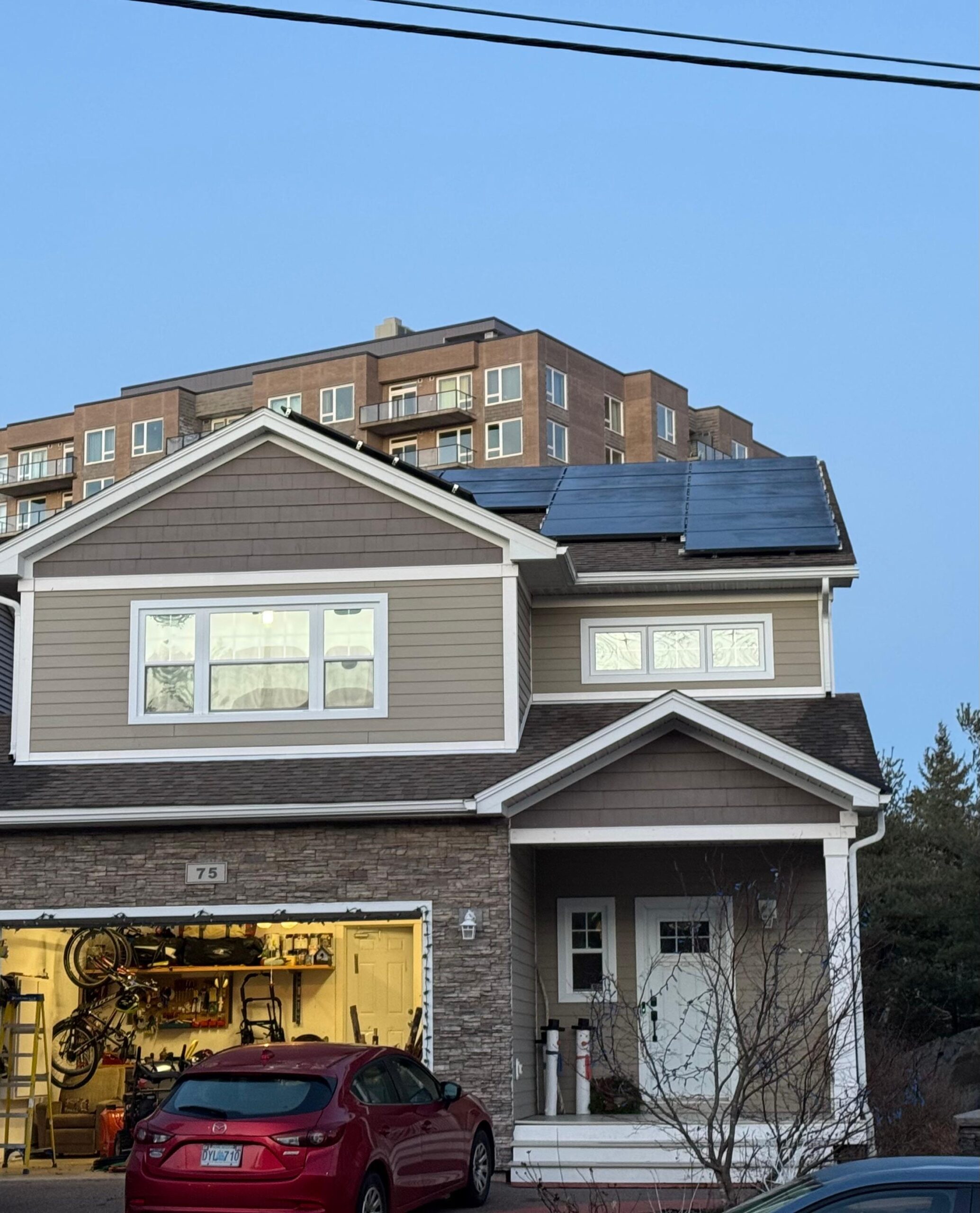 Premium solar array asset